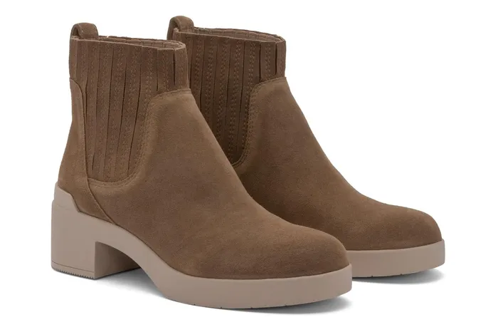ABEO Footwear Capital Chelsea Light Tan Women Boots