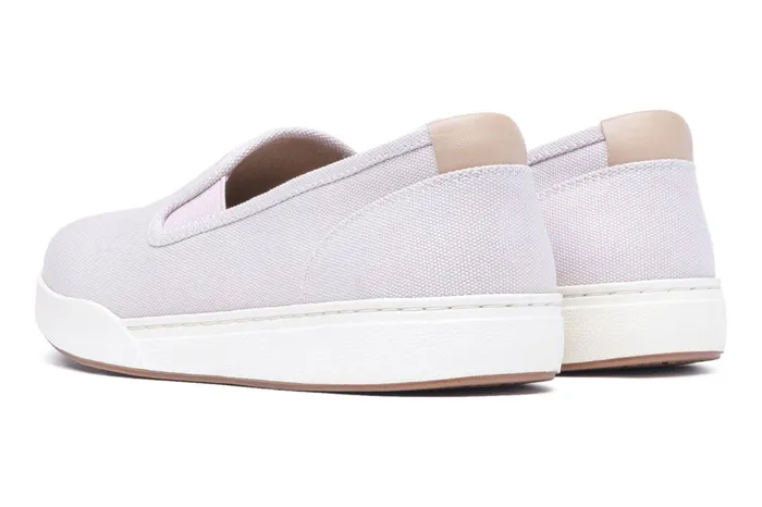 ABEO Footwear Encore Slip On Lilac Canvas Women Sneakers