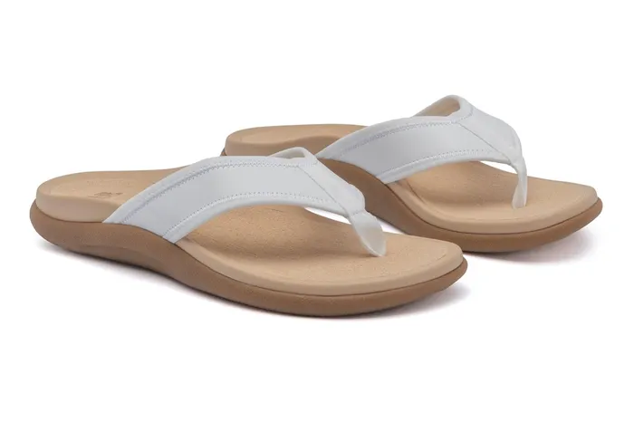 ABEO Footwear Laguna Sandal White Women Sandals