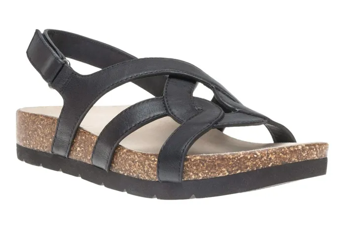 ABEO Footwear Lanai Sandal Black Women Sandals