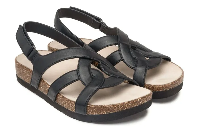 ABEO Footwear Lanai Sandal Black Women Sandals