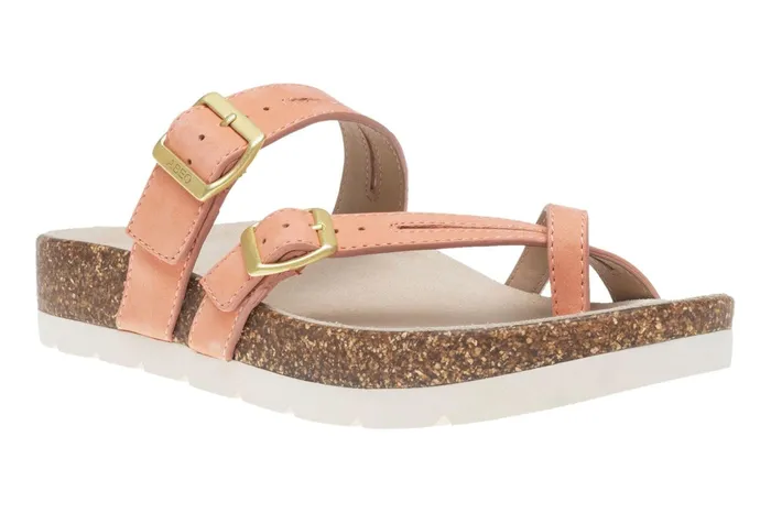 ABEO Footwear Lanai Thong Sandal Coral Canyon Sunset Women Sandals