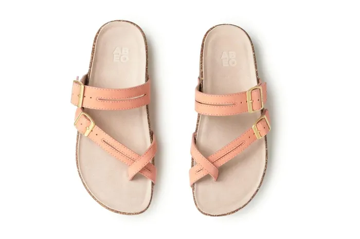 ABEO Footwear Lanai Thong Sandal Coral Canyon Sunset Women Sandals