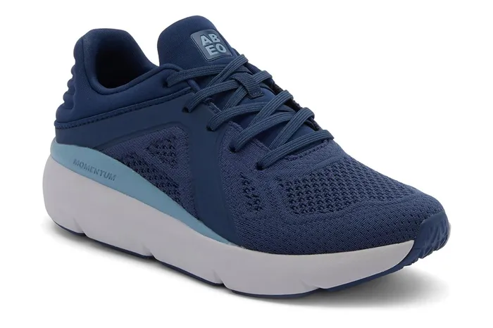 ABEO Footwear MXV Shift Navy Knit Women Sneakers