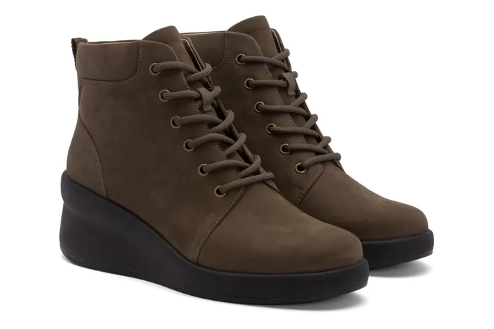 ABEO Footwear Passage Lace Up Olive Women Boots ABEO Footwear Passage Lace Up Olive Women Boots