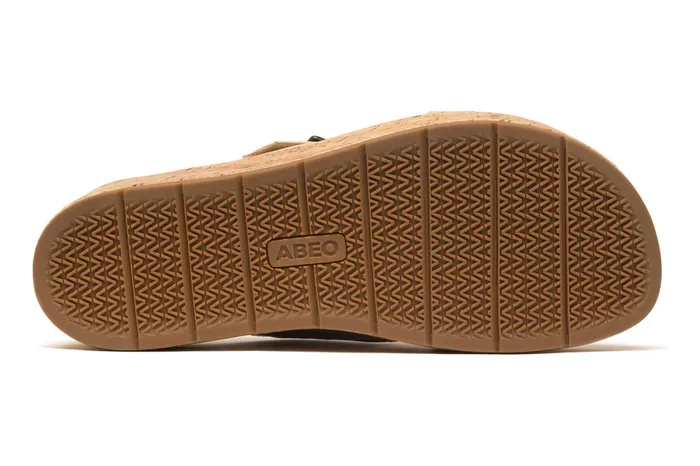 ABEO Footwear Solstice Cross Slide Cuban Sand Women Sandals ABEO Footwear Solstice Cross Slide Cuban Sand Women Sandals