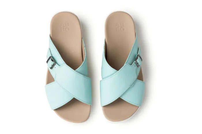 ABEO Footwear Solstice Cross Slide Icy Morning Women Sandals ABEO Footwear Solstice Cross Slide Icy Morning Women Sandals