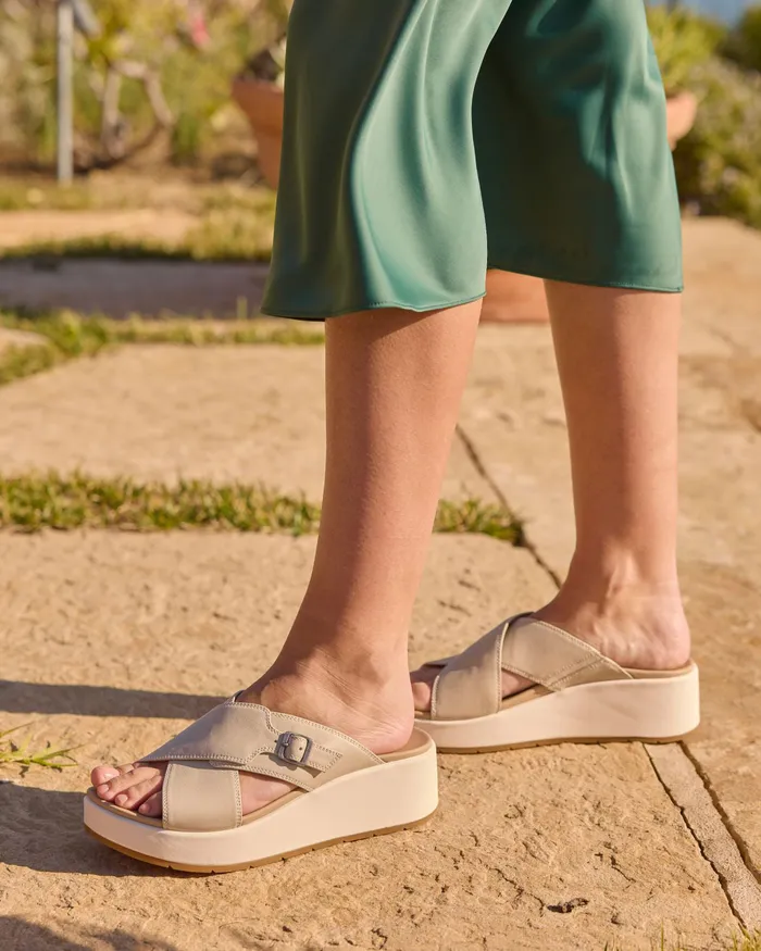 ABEO Footwear Solstice Cross Slide Icy Morning Women Sandals ABEO Footwear Solstice Cross Slide Icy Morning Women Sandals