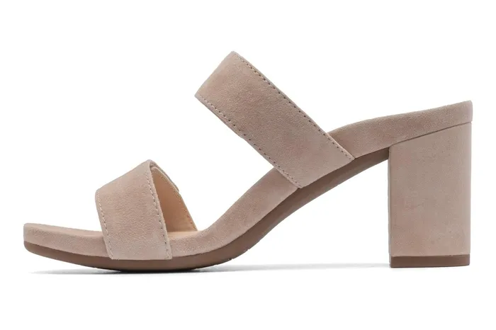 ABEO Footwear Tempo Slide Cuban Sand Suede Women Dress ABEO Footwear Tempo Slide Cuban Sand Suede Women Dress