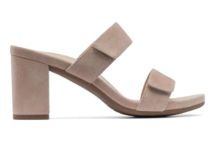ABEO Footwear Tempo Slide Cuban Sand Suede Women Dress ABEO Footwear Tempo Slide Cuban Sand Suede Women Dress