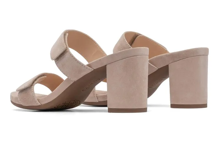 ABEO Footwear Tempo Slide Cuban Sand Suede Women Dress ABEO Footwear Tempo Slide Cuban Sand Suede Women Dress