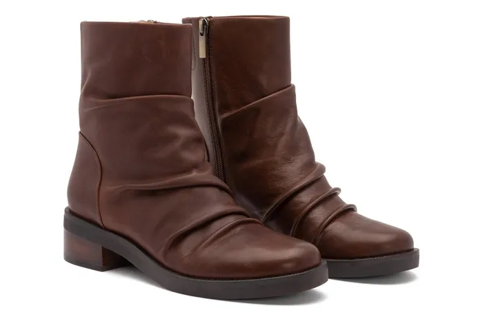 ABEO Footwear Traverse Scrunch Brown Women Boots ABEO Footwear Traverse Scrunch Brown Women Boots