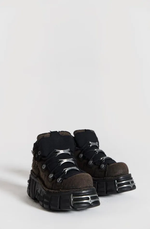 Accessories Men Jaded London Decay Tower Ankle Boots