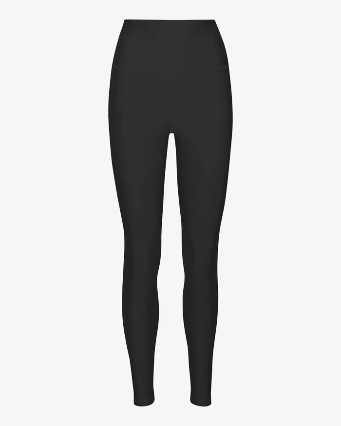 Active HighRise Legging 8211 Deep Black Women Leggings Colorfulstandard