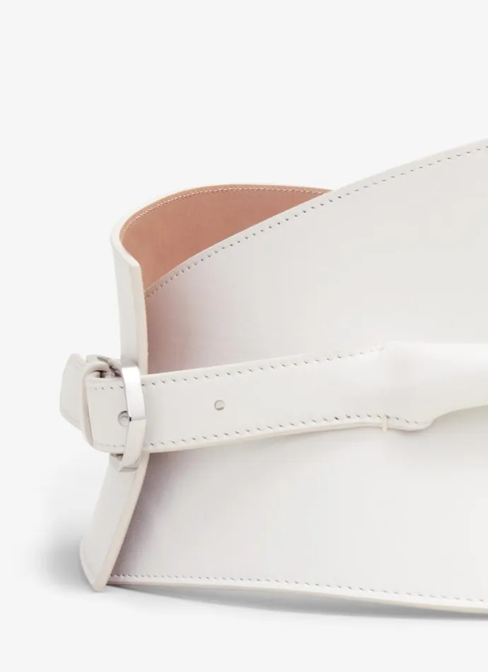Alaa Belts NEO BUSTIER BELT IN CALFSKIN Nude 8211 Women Alaa Belts NEO BUSTIER BELT IN CALFSKIN Nude 8211 Women