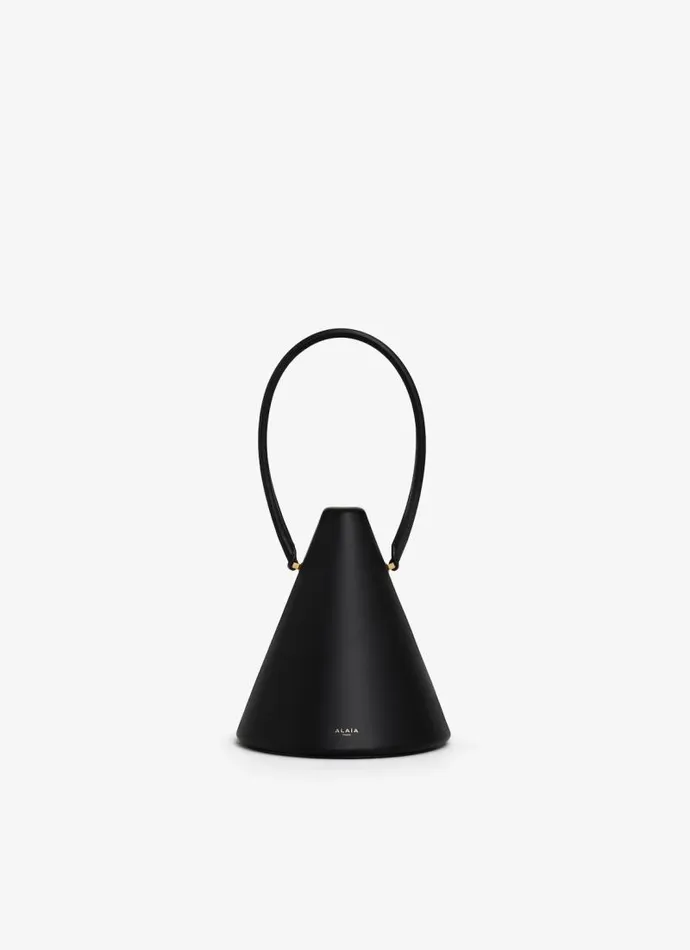 Alaa CrossBody Bags CONE MINAUDIERE IN LAMBSKIN Black 8211 Women