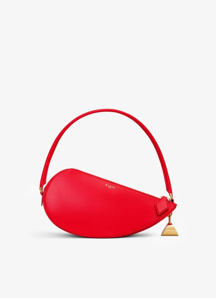 Alaa CrossBody Bags LE DEMICUR BAG IN GOATSKIN Red 8211 Women