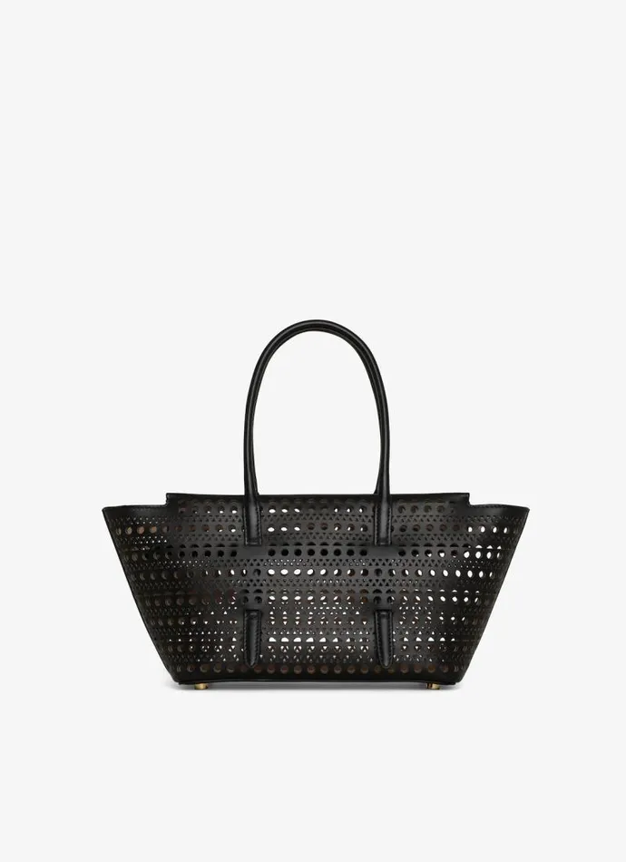Alaa CrossBody Bags NEO MINA 20 BAG IN VIENNE CALFSKIN Black 8211 Women