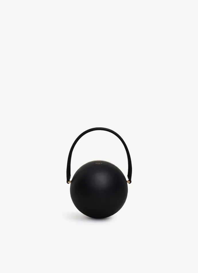 Alaa CrossBody Bags SPHERE MINAUDIERE IN LAMBSKIN Black 8211 Women