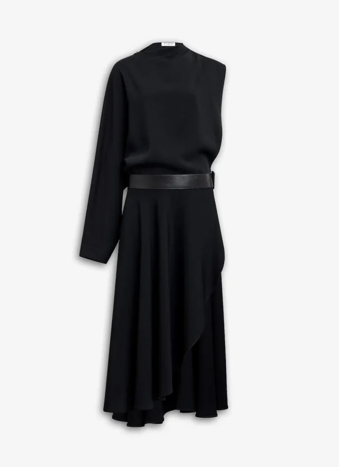 Alaa Dresses BELTED CADY DRESS Black 8211 Women