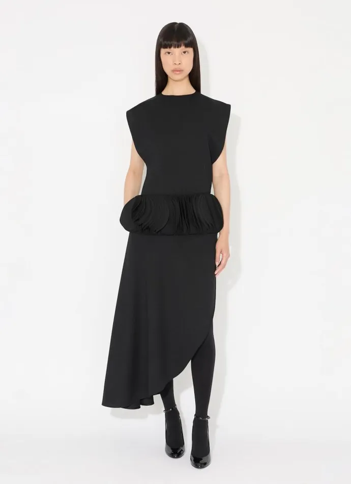 Alaa Dresses WOOL MILLEFEUILLE DRESS 8211 Women