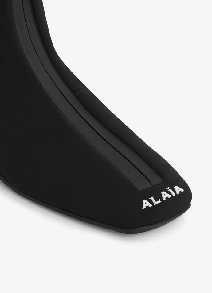Alaa Flat Shoes LA SNEAKER IN NEOPRENE Black 8211 Women Alaa Flat Shoes LA SNEAKER IN NEOPRENE Black 8211 Women