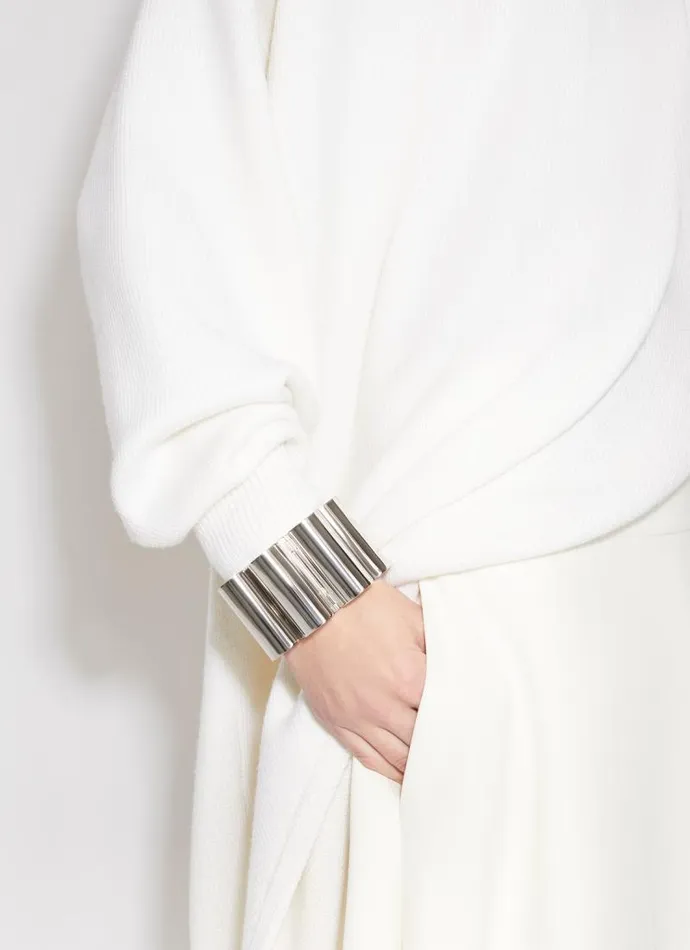 Alaa Jewels STACKING TUBE BRACELET Silver 8211 Women