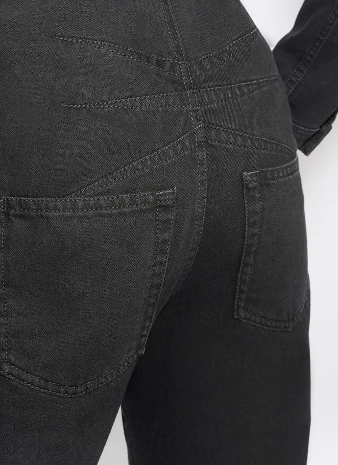 Alaa Pants and Shorts DENIM JUMPSUIT Black 8211 Women Alaa Pants and Shorts DENIM JUMPSUIT Black 8211 Women