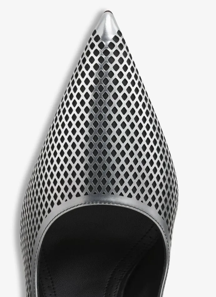 Alaa Sandals MESH PUMPS IN DGRAD MESH CALFSKIN Blacksilver 8211 Women Alaa Sandals MESH PUMPS IN DGRAD MESH CALFSKIN Blacksilver 8211 Women