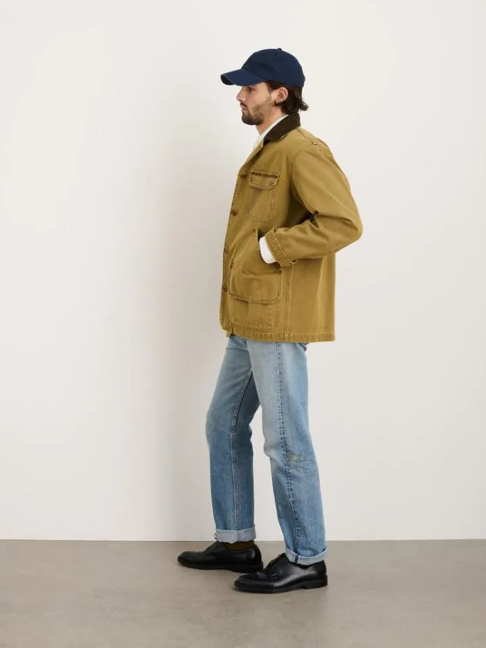 Alex Mill Jackets Coats Frontier Jacket In Recycled Canvas Khaki 8211 Men