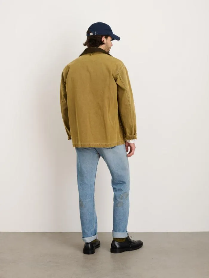 Alex Mill Jackets Coats Frontier Jacket In Recycled Canvas Khaki 8211 Men