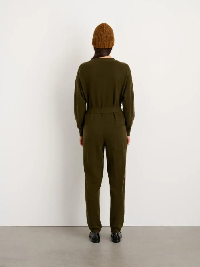 Alex Mill Jumpsuits Sweater Jumpsuit In Cashmere Dark Olive 8211 Women Alex Mill Jumpsuits Sweater Jumpsuit In Cashmere Dark Olive 8211 Women