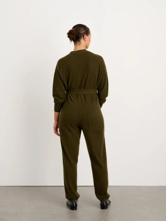 Alex Mill Jumpsuits Sweater Jumpsuit In Cashmere Dark Olive 8211 Women Alex Mill Jumpsuits Sweater Jumpsuit In Cashmere Dark Olive 8211 Women