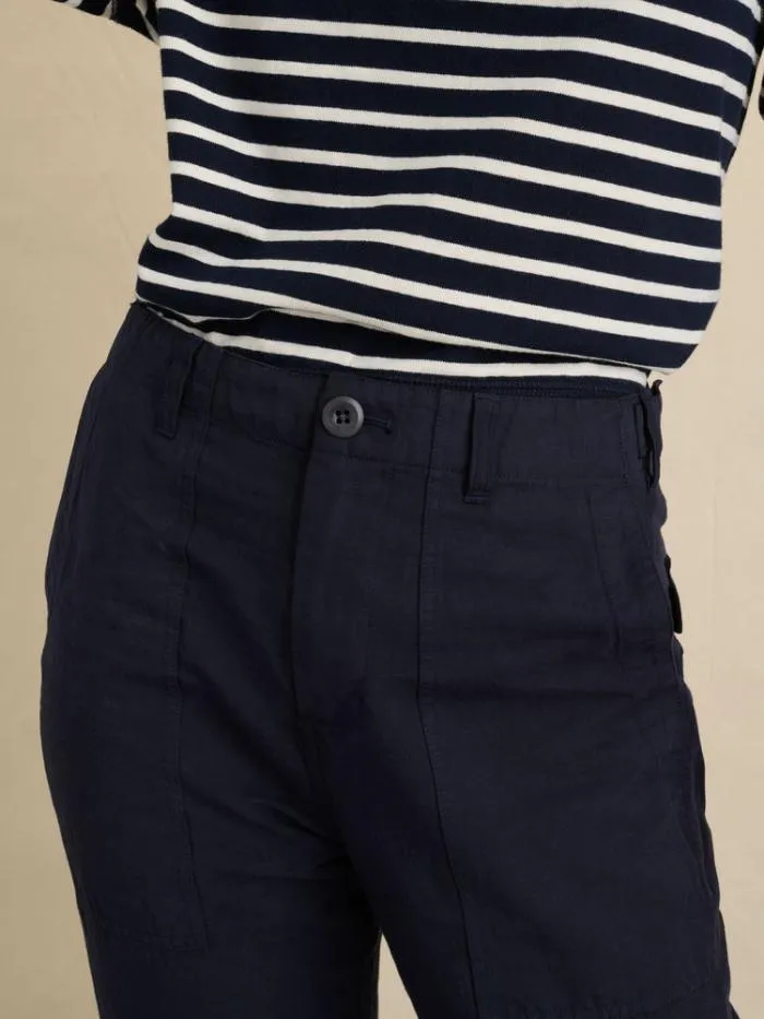 Alex Mill Pants Neil Utility Straight Leg Pant Washed Navy 8211 Women