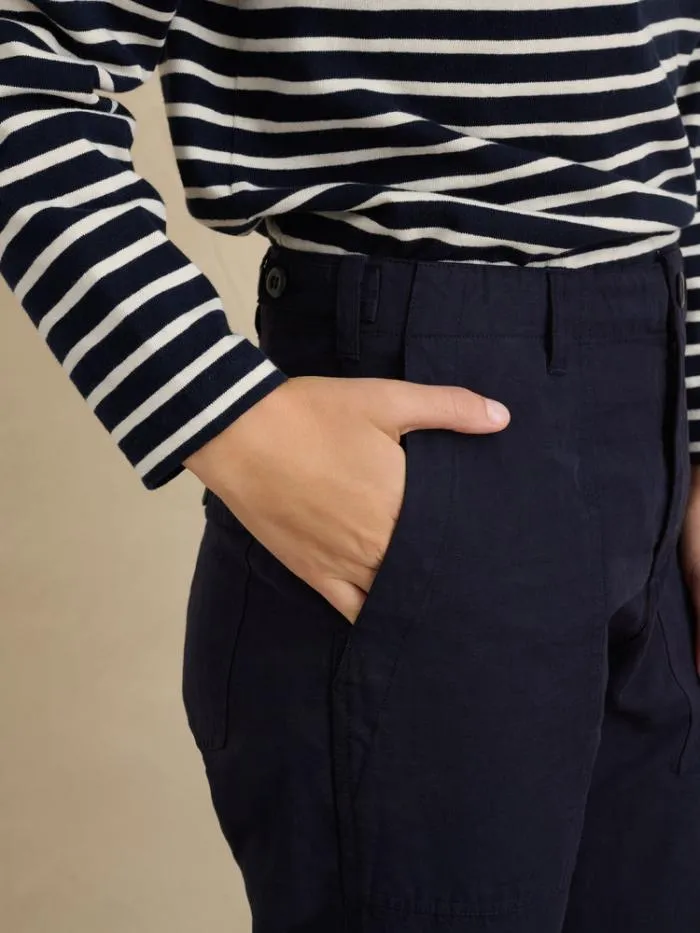 Alex Mill Pants Neil Utility Straight Leg Pant Washed Navy 8211 Women