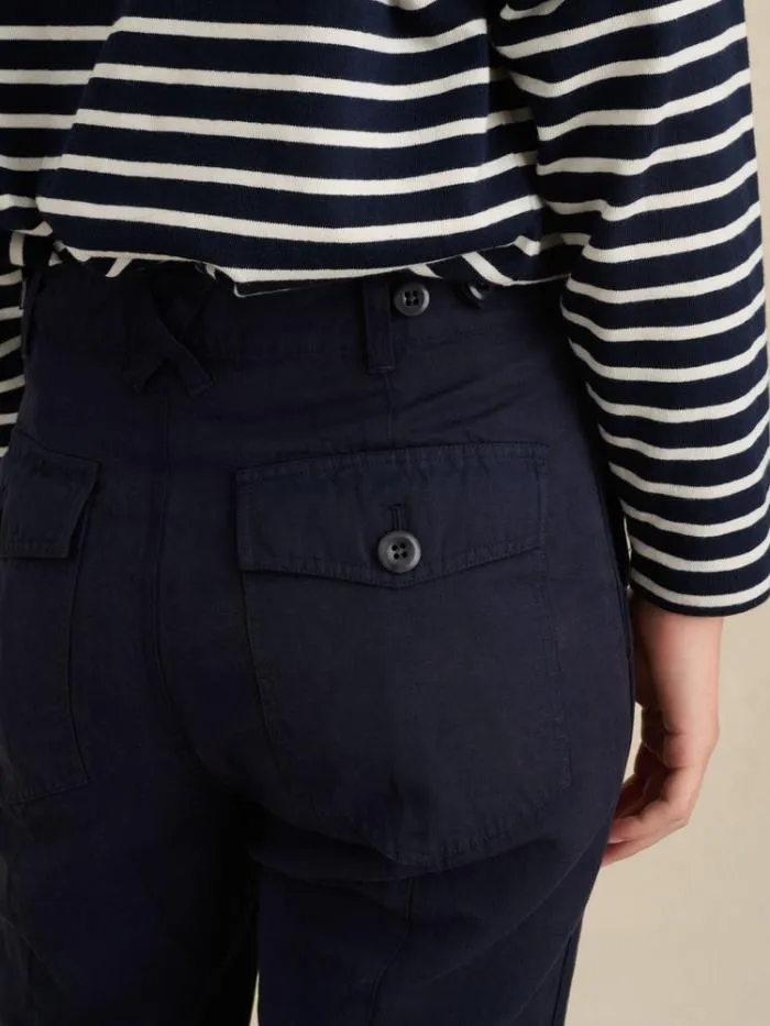 Alex Mill Pants Neil Utility Straight Leg Pant Washed Navy 8211 Women