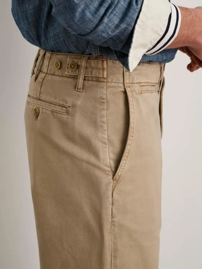 Alex Mill Pants Straight Leg Pant In Vintage Washed Chino Faded Khaki 8211 Men