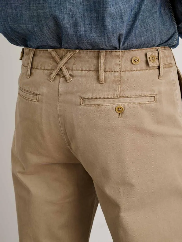 Alex Mill Pants Straight Leg Pant In Vintage Washed Chino Faded Khaki 8211 Men