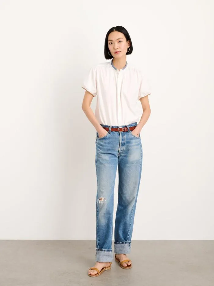 Alex Mill Shirts Tops Rework Kit Shirt In Paper Poplin 8211 Women