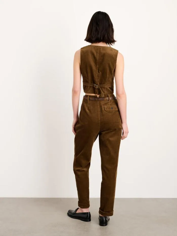 Alex Mill Shirts Tops Sloane Vest In Corduroy Saddle 8211 Women