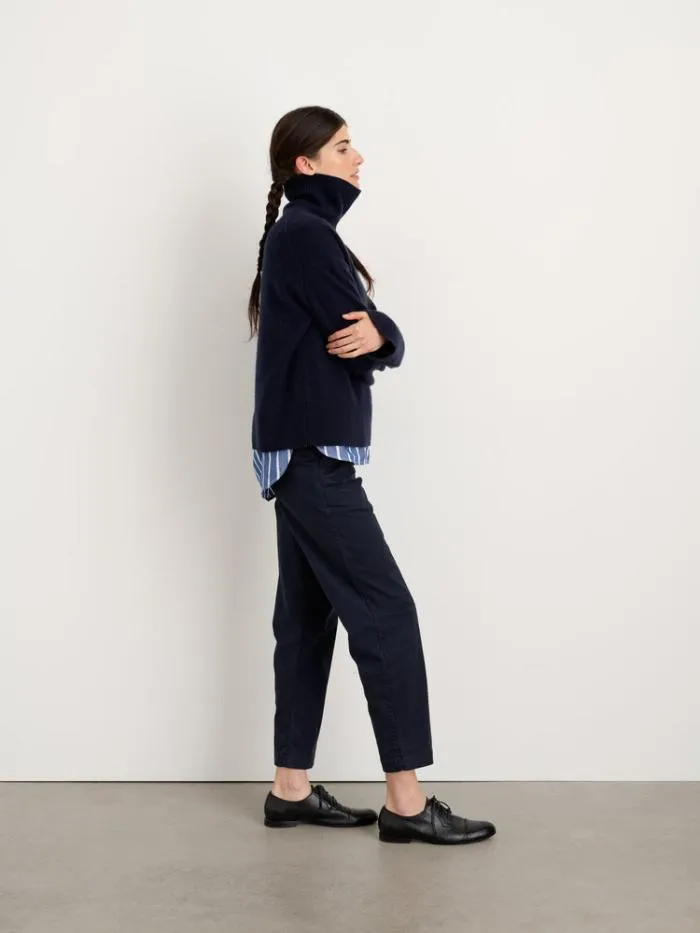 Alex Mill Sweaters Cecile Turtleneck In Cashmere Navy 8211 Women