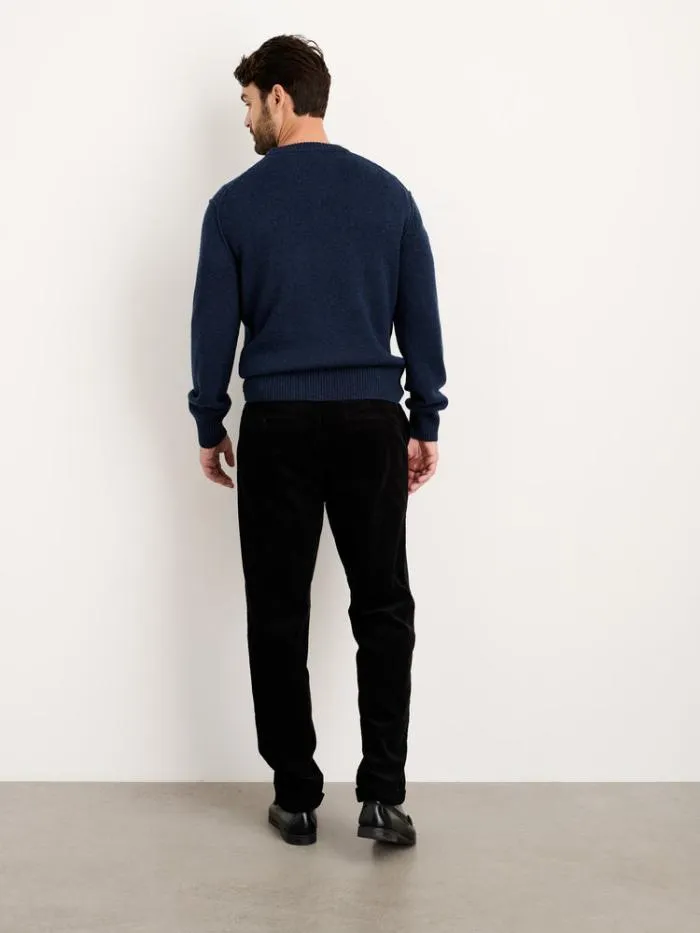 Alex Mill Sweaters Sweatshirts Weston Pullover In Wool Cotton Heather Navy 8211 Men