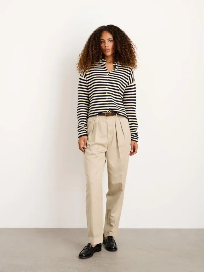 Alex Mill Sweaters Taylor Striped Cardigan In Cotton Cashmere 8211 Women