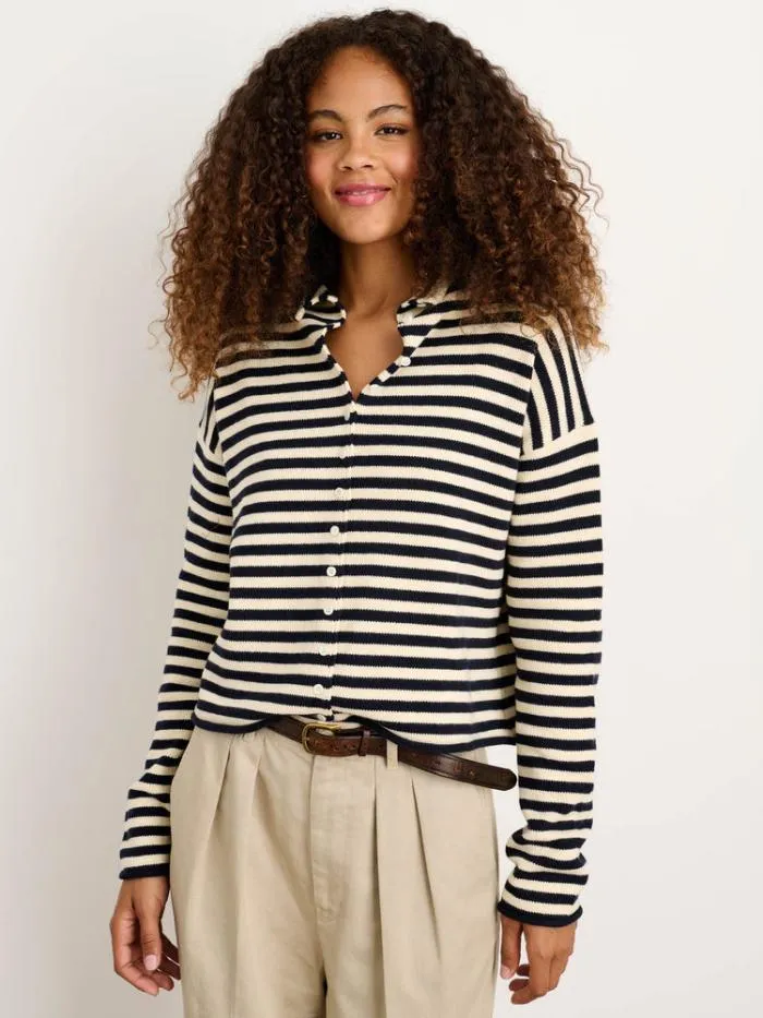 Alex Mill Sweaters Taylor Striped Cardigan In Cotton Cashmere 8211 Women