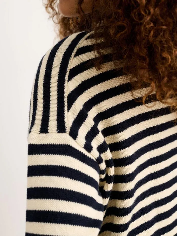 Alex Mill Sweaters Taylor Striped Cardigan In Cotton Cashmere 8211 Women