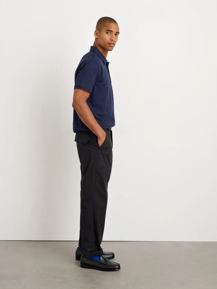 Alex Mill Tees Polos Standard Slub Cotton Polo Navy 8211 Men