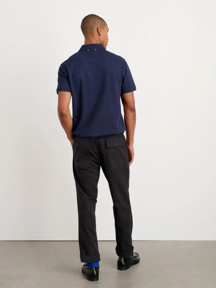Alex Mill Tees Polos Standard Slub Cotton Polo Navy 8211 Men