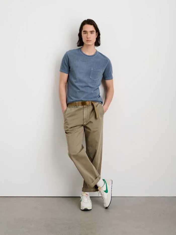 Alex Mill Tees Polos Vintage Wash Pocket Tee Faded Blue 8211 Men