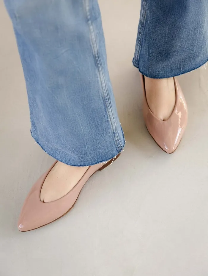Alyssa Ballet Rose Women Bobbies Ballet Flats