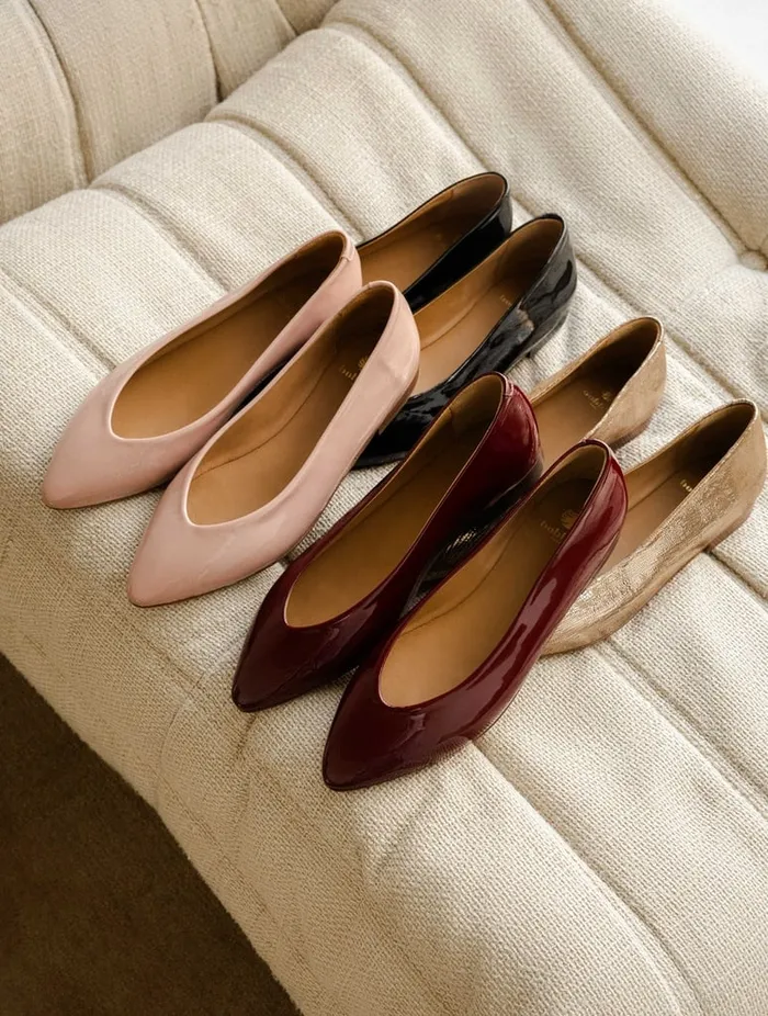 Alyssa Ballet Rose Women Bobbies Ballet Flats